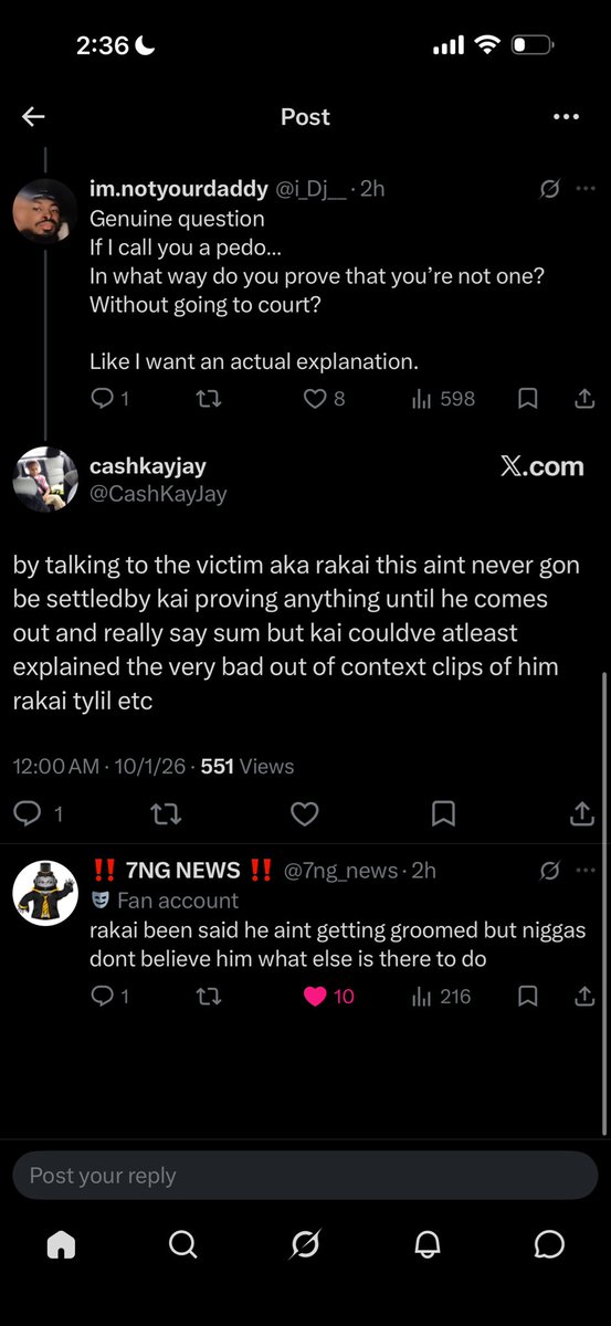 Disney_white200's tweet photo. People are actually concerning on this app😭😭
Like how to fuck Kai should’ve handled this situation differently????? https://t.co/WyuTuEDxGC