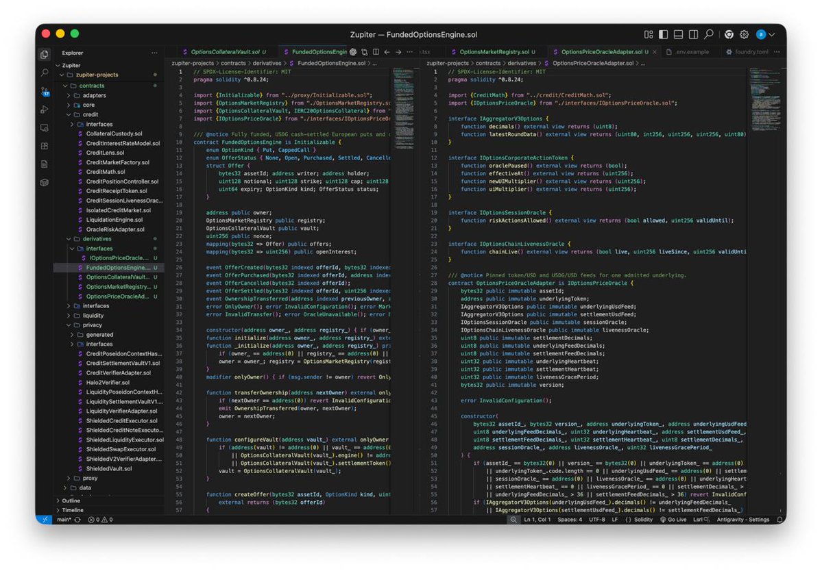 Zupiter222's tweet photo. Zupiter is still early.

• Private swaps.
• Shielded liquidity.
• Private lending and borrowing for tokenized stocks.

We’re still testing and refining these features. 
Many more are on the way👀

Try them, inspect the onchain transactions, and tell us what needs work.

Still building. Still shipping.