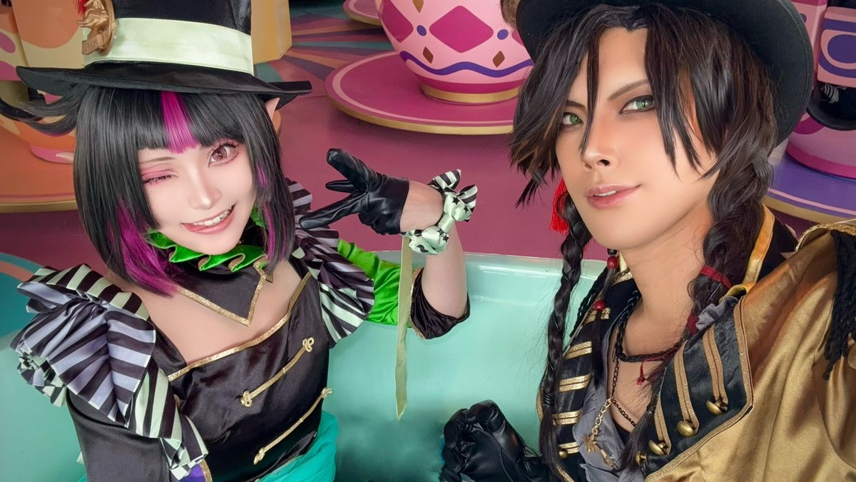 nanahoshi_desu's tweet photo. プレフル🦇🦁

#Dハロ仮装2026
 #Dハロツイステ仮装 https://t.co/HJgYbQbhna