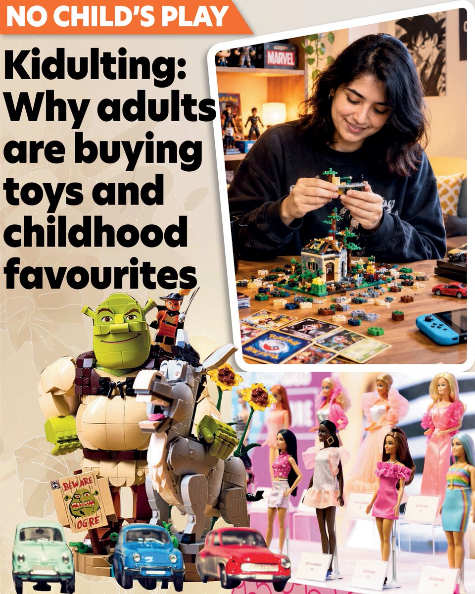 BangaloreTimes1's tweet photo. Who says toys are only for children? Grown-ups are making room for toys & collectibles in their lives. What was once dismissed as “childish” is now a way for grown-ups to unwind, indulge in nostalgia & express their personalities. Read here: https://t.co/ADH9lu2JEt #Kidulting https://t.co/N6wv1SkvF4