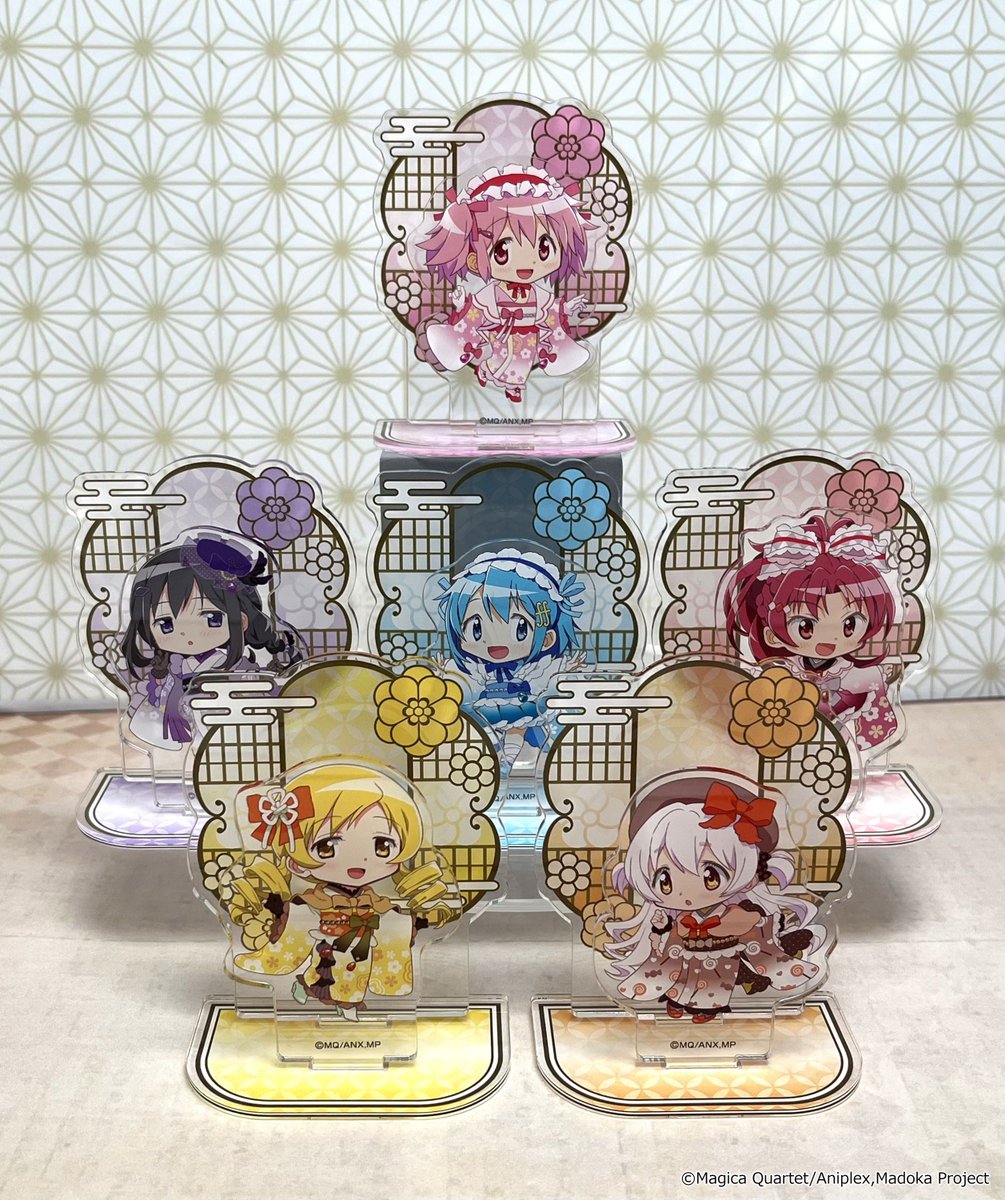 medicos_et_02's tweet photo. 『劇場版 魔法少女まどか☆マギカ〈ワルプルギスの廻天〉』
⭐事後通販受付中⭐

和服をまとったかわいいミニキャラ描き下ろしイラストを使用した新商品を受注中♪

✅受注販売✅特典付き

受注期間：9/21（月・祝）正午～10/6（火）
販売場所：MEDICOS ONLINE SHOP/MBS MARKET
https://t.co/AWissHqLpQ

#まどかマギカ
