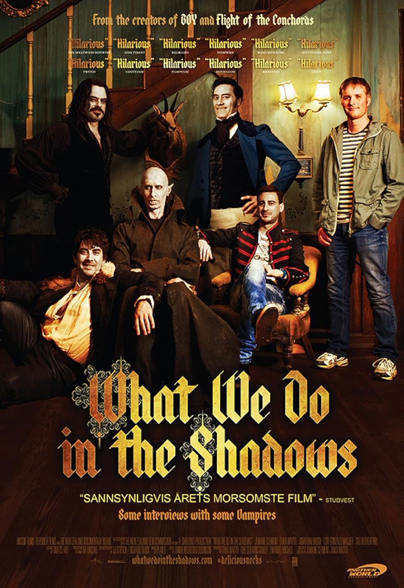TryingScotsman's tweet photo. I'm gonna post a movie each day this month for my recommendations for #31DaysofHalloween #October #Horror #Film #MutantFam

The movies are in no order other than how they popped into my brain.

Day 1: What We Do in the Shadows https://t.co/PGHrnLlQBk