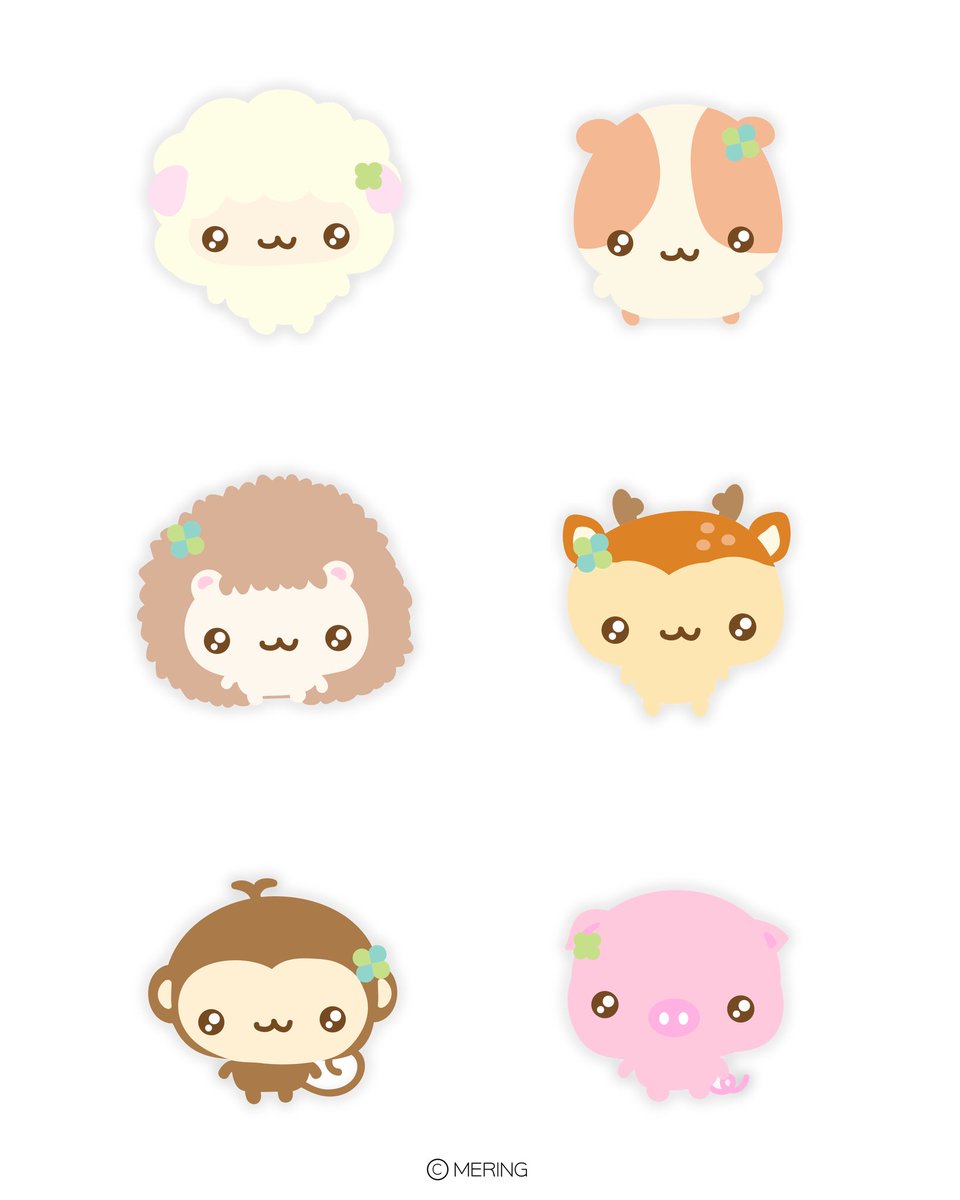 MERING_JP's tweet photo. クローバーフレンドのアイコンをプレゼント🍀🍄友達になりたい子をSNSやLINEのアイコンにしてみてね☆* https://t.co/yMJFymhKWa