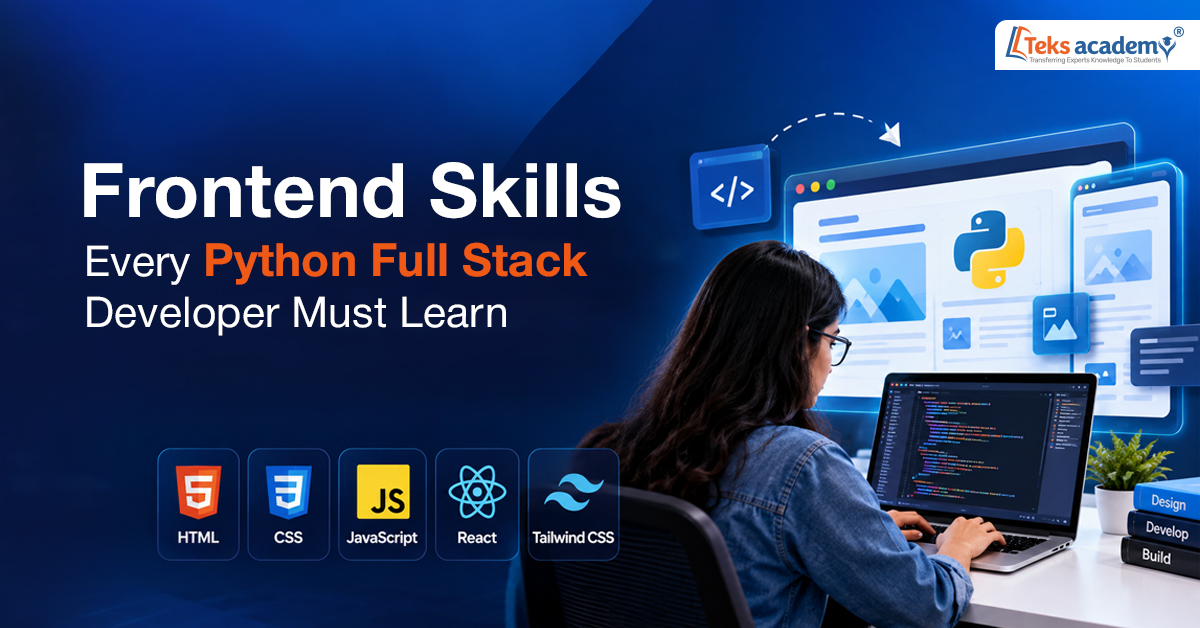 chandu7b8's tweet photo. ๐ Frontend Skills Every Python Full Stack Developer Must Learn
Learn the essential HTML, CSS, JavaScript, React & frontend skills needed to become a job-ready Python Full Stack Developer.
๐ https://t.co/KUydL5piRm
#Python #FullStackDevelopment #WebDevelopment https://t.co/TKdYkiJfae