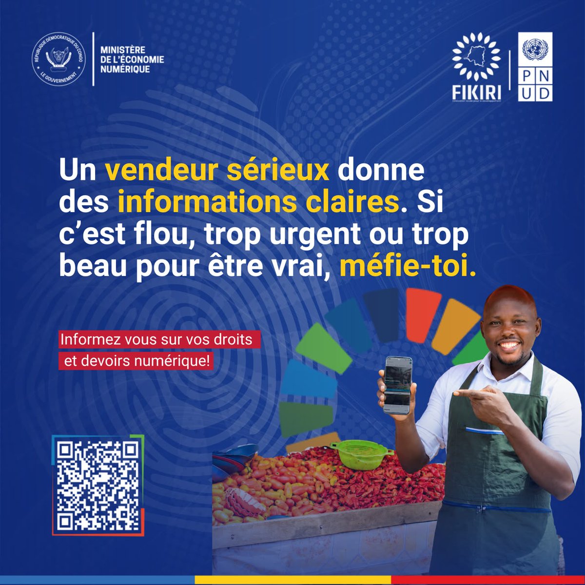 okandapierre1's tweet photo. Un vendeur sérieux fournit des informations claires et vérifiables. Si une offre est extrêmement urgente, si le vendeur refuse de donner des informations ou si la proposition semble trop belle pour être vraie, prends du recul. Compare, vérifie et conserve les preuves de la transa https://t.co/tBUw0Y2MNd