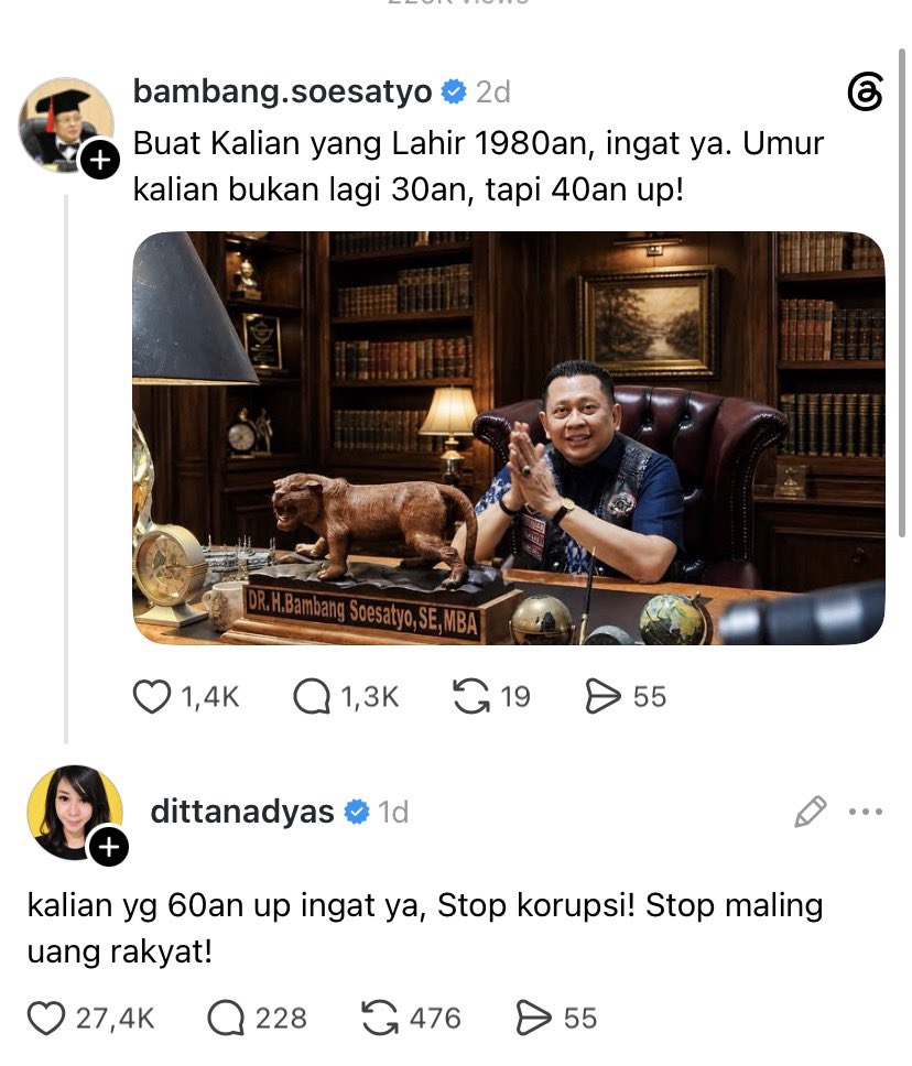 LambeSahamjja's tweet photo. pejabat di ulti sama netizen njirrr https://t.co/MSD9j9ZTeb