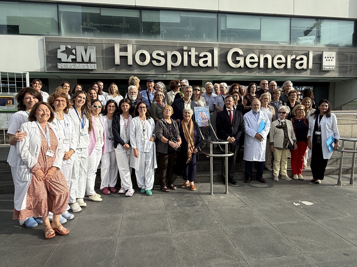 HospiLaPaz's tweet photo. 🏥 El #HospiLaPaz celebra el #diamundialdelaspersonasdeedad con un encuentro destinado a promover una visión positiva y activa del envejecimiento.

➡️ A través de diferentes actividades orientadas a sensibilizar a profesionales, pacientes y familiares. 

#SomosLaPaz https://t.co/knqM4f717M