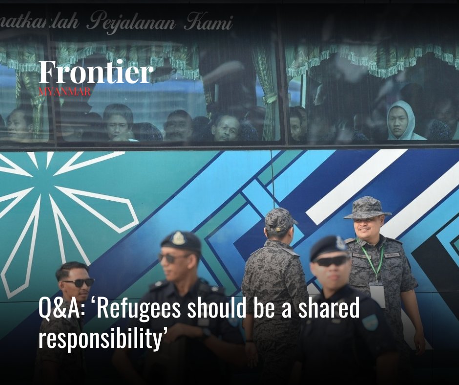 FrontierMM's tweet photo. Q&amp;A | Amid growing harassment of Rohingya refugees in Malaysia, Frontier speaks with Nur Sadek, the founder of Rohingya Rights Response which monitors threatening rhetoric posted online against the group.

Read here: https://t.co/wxa0QzgxOn https://t.co/qu1lIhkRxY