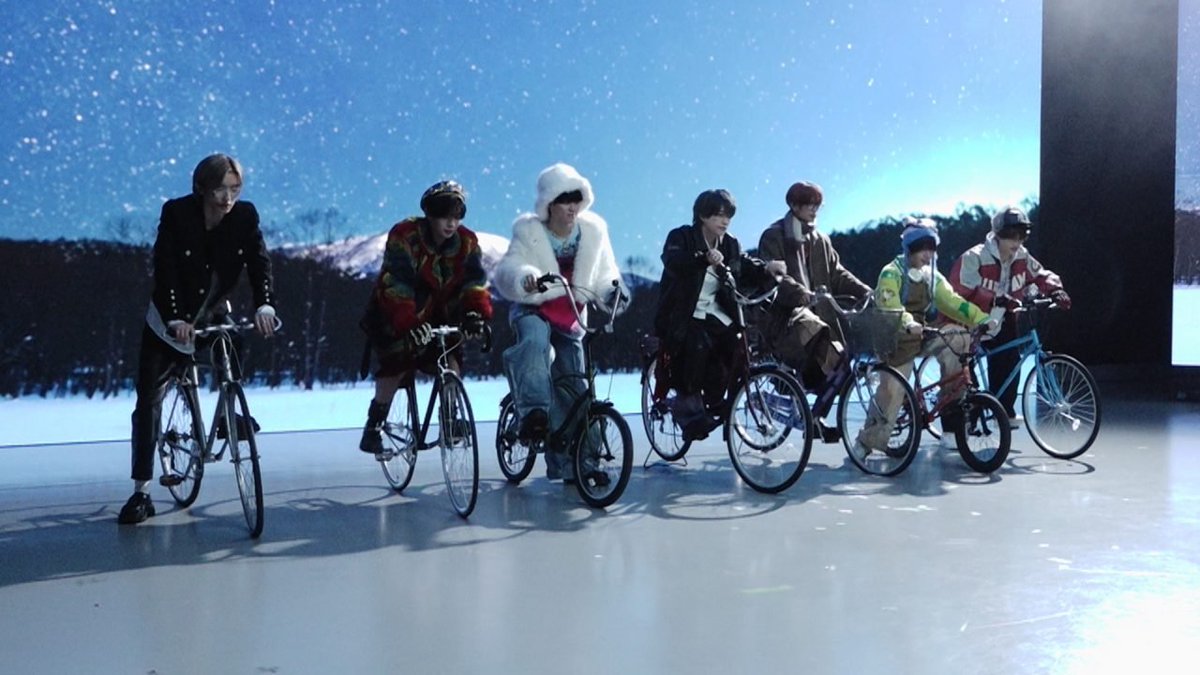 kazuuuuu8_9's tweet photo. ほんと恭平だけママチャリなのが個人的に爆笑すぎて https://t.co/e1SPSJYIv5