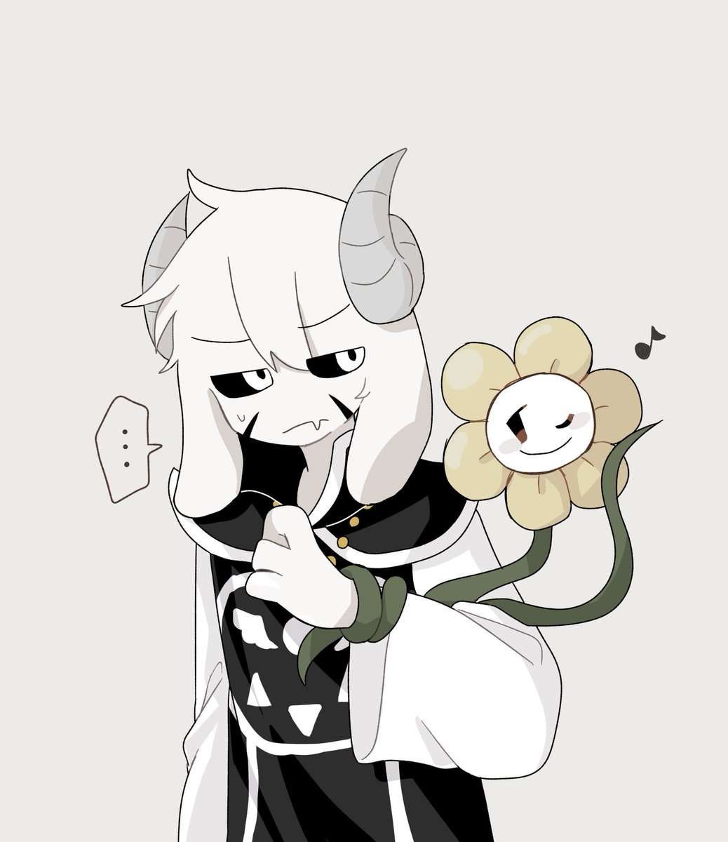 ama87sa's tweet photo. Asriel × Flowey🌼 https://t.co/1acp5xVWeH