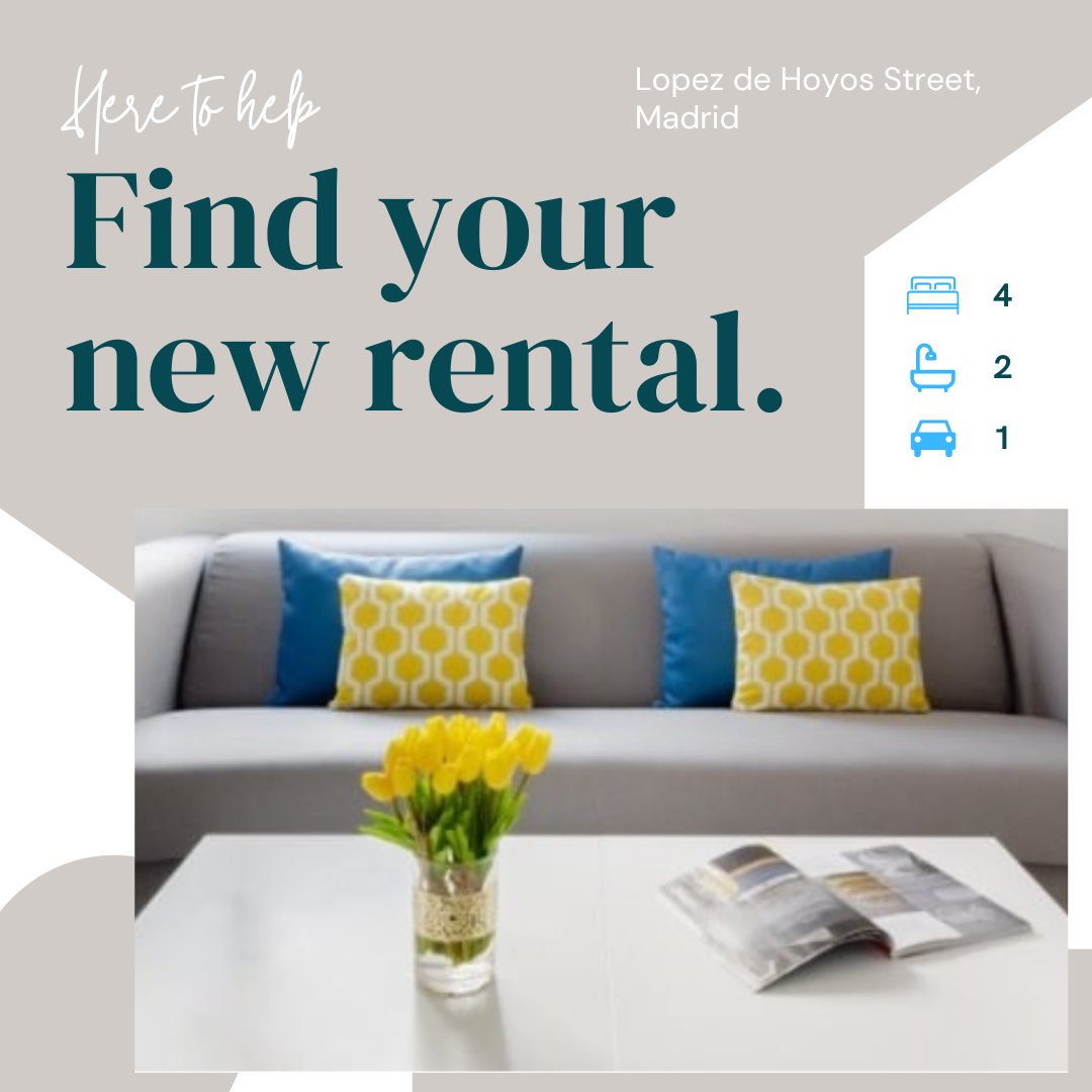 SmartApartmentM's tweet photo. Encuentra tu próximo hogar en Madrid con nosotros.
Apartamentos Modernos, cómodos y listos para ti. 🏡✨
#iebusinessschool #ieuniversity #iealumni  #IEalumni  #smartapartmentsmadrid https://t.co/ZE9j4oylTN