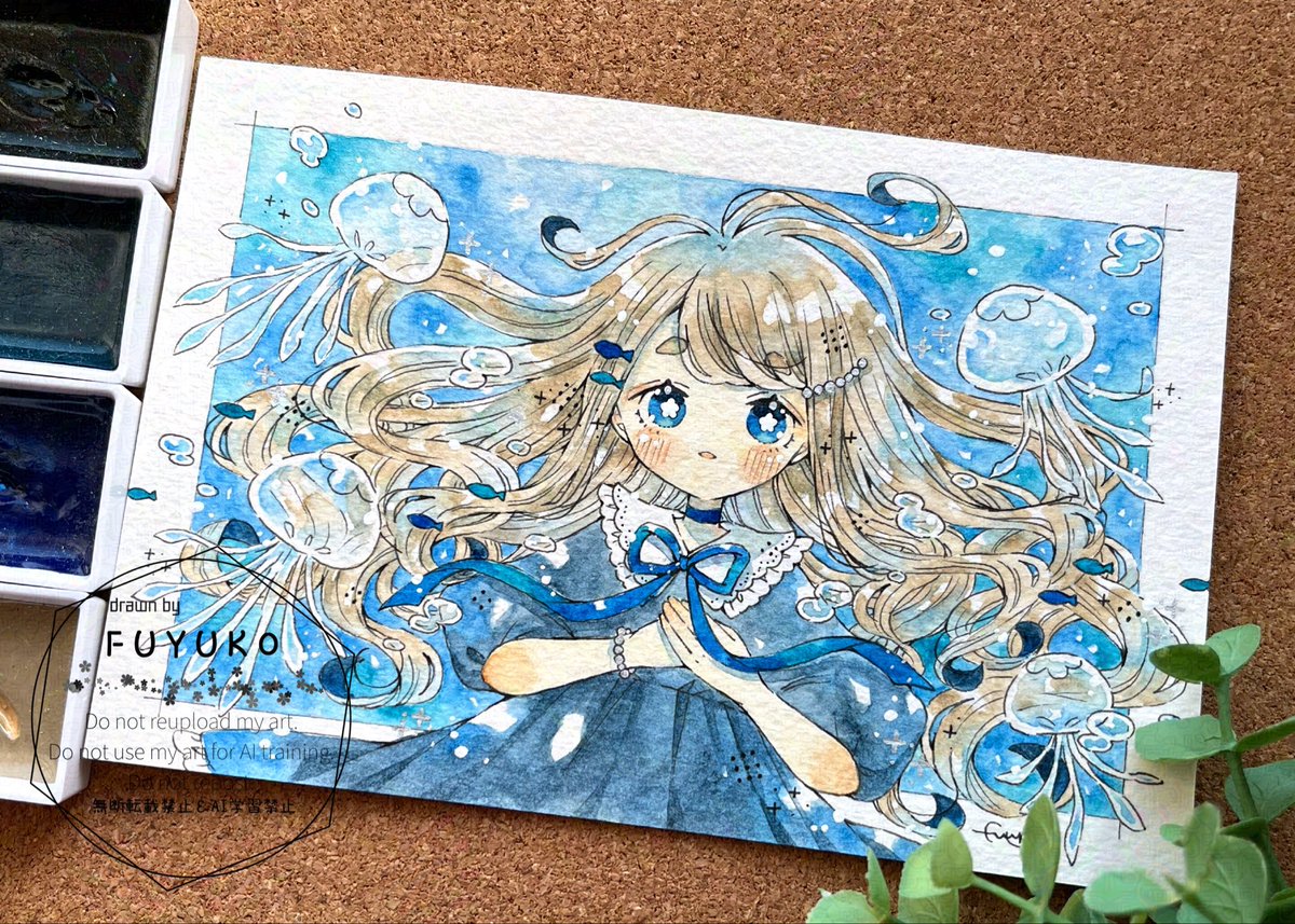 fffuyuko's tweet photo. 🪼🪼🪼

#個展_あなたと探すたからもの https://t.co/tHTyd9XHUv