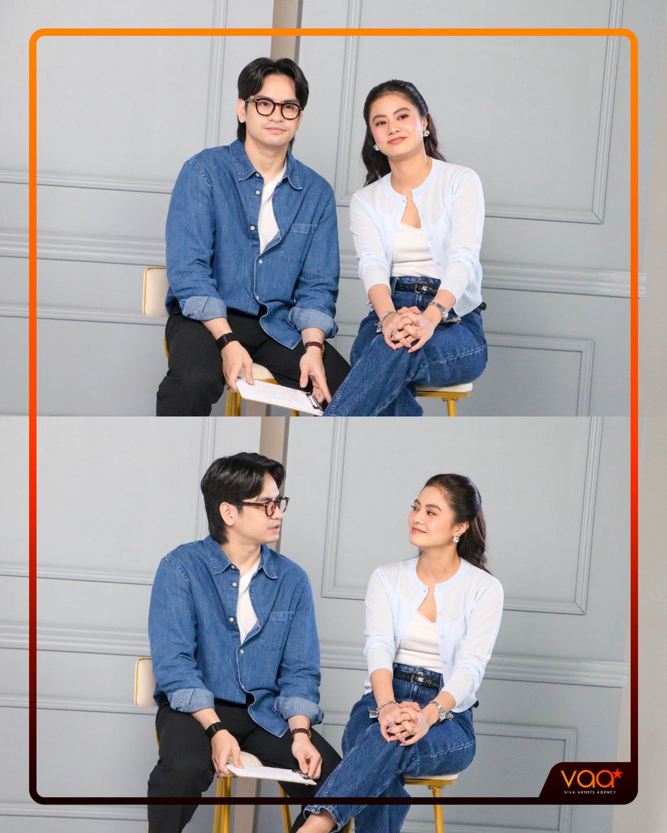 VivaArtists_'s tweet photo. Ready for more #JaiNicole content? We got Our Yesterday’s Escape stars Jairus &amp; Nicole to interview… ✨each other✨

Set your alarms for the exclusive content premiering tomorrow, Friday, at 6PM on VAA’s Youtube Channel! 

#VAA #JairusAquino #NicoleOmillo https://t.co/I0hCPSYoex