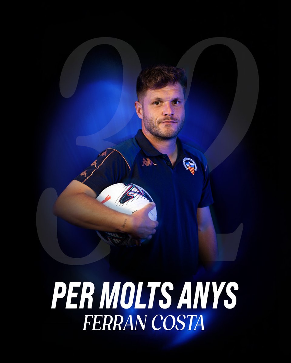 CESabadell's tweet photo. 🎂 Avui és l’aniversari de Ferran Costa, entrenador del Centre d'Esports Sabadell

🥳 Per molts anys, Ferran! Gaudeix moltíssim del teu dia, míster!

👇🏻 Deixeu-li les vostres felicitacions a @ferrancosta1! https://t.co/YjOrdt5cBq