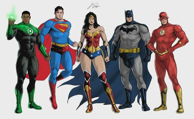 QuantumMisfitYT's tweet photo. I have a feeling that we won't see a Justice League film in the DCU till AT LEAST 2030. https://t.co/pflmFM9aiX