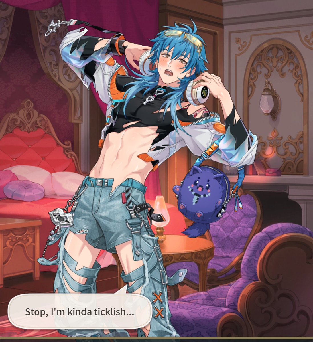 noiaobas's tweet photo. IM GOING TO THROTTLE HIM “im kinda ticklish” OH KY GOD. it’s all over the floor https://t.co/xn9Rj5kA6r