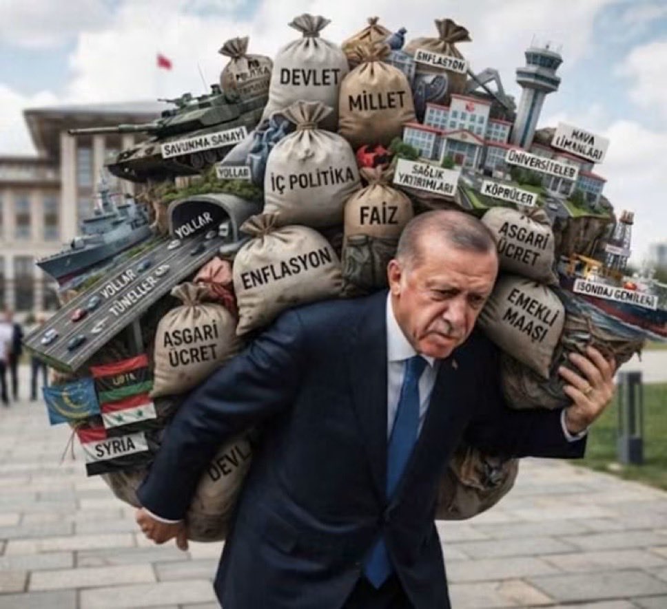 MucahitCekic's tweet photo. Inın artık Cumhurbaşkanımızın sırtından. https://t.co/7IYLwKQkvS