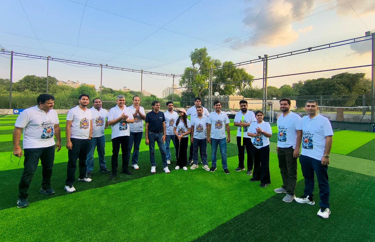 Intelli_Smart's tweet photo. A day of fun, energy, and team spirit!

@Intelli_Smart recently organised a cricket match for employees, and it turned into much more than just a game. From enthusiastic cheers on the sidelines to friendly competition on the field, the day was a true celebration of camaraderie, team spirit and the people-first culture we take pride in.

#Teambonding #Workculture #Peoplefirst #IntelliSmart #Employeeengagement