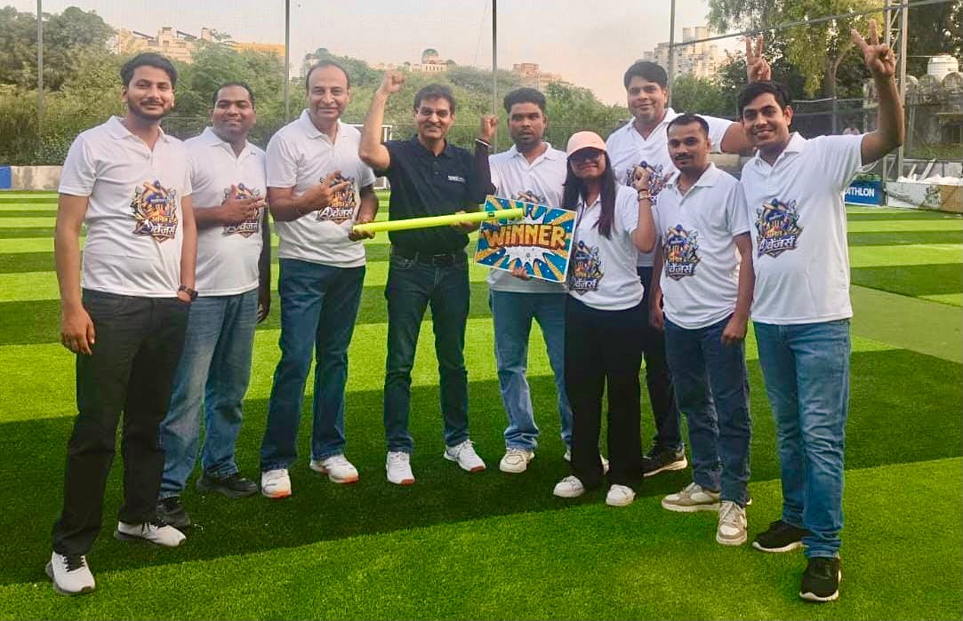 Intelli_Smart's tweet photo. A day of fun, energy, and team spirit!

@Intelli_Smart recently organised a cricket match for employees, and it turned into much more than just a game. From enthusiastic cheers on the sidelines to friendly competition on the field, the day was a true celebration of camaraderie, team spirit and the people-first culture we take pride in.

#Teambonding #Workculture #Peoplefirst #IntelliSmart #Employeeengagement