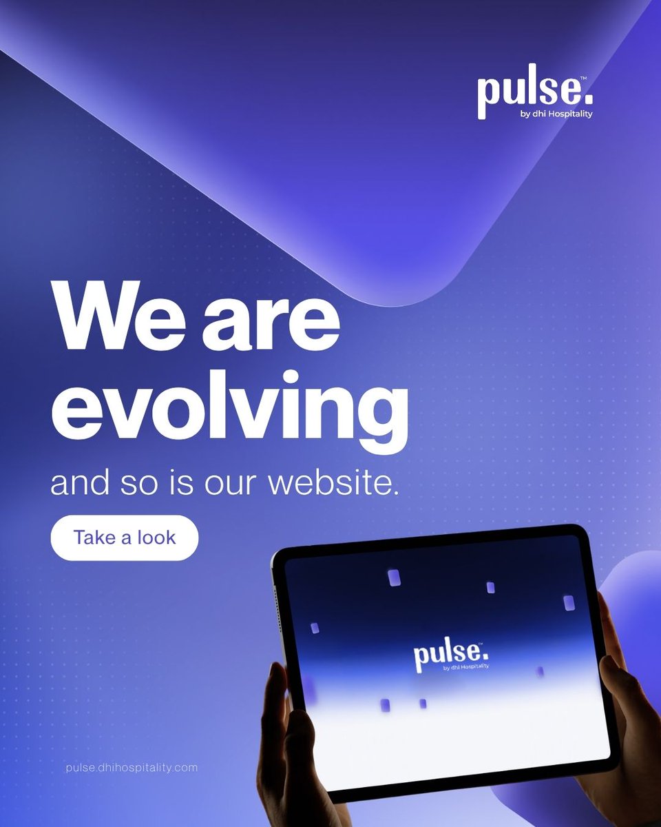 dhihospitality's tweet photo. pulse. is evolving.

Early access is now open to a select group of hotels.

Request access: https://t.co/TkpY6rwIrk

#pulse. #dhiHospitality #HotelRevenue #HospitalityIndustry #HotelTech #HospitalityMarketing #HotelAnalyticsPlatform #HotelBusinessIntelligenceSoftware https://t.co/ecAzqmZKP2