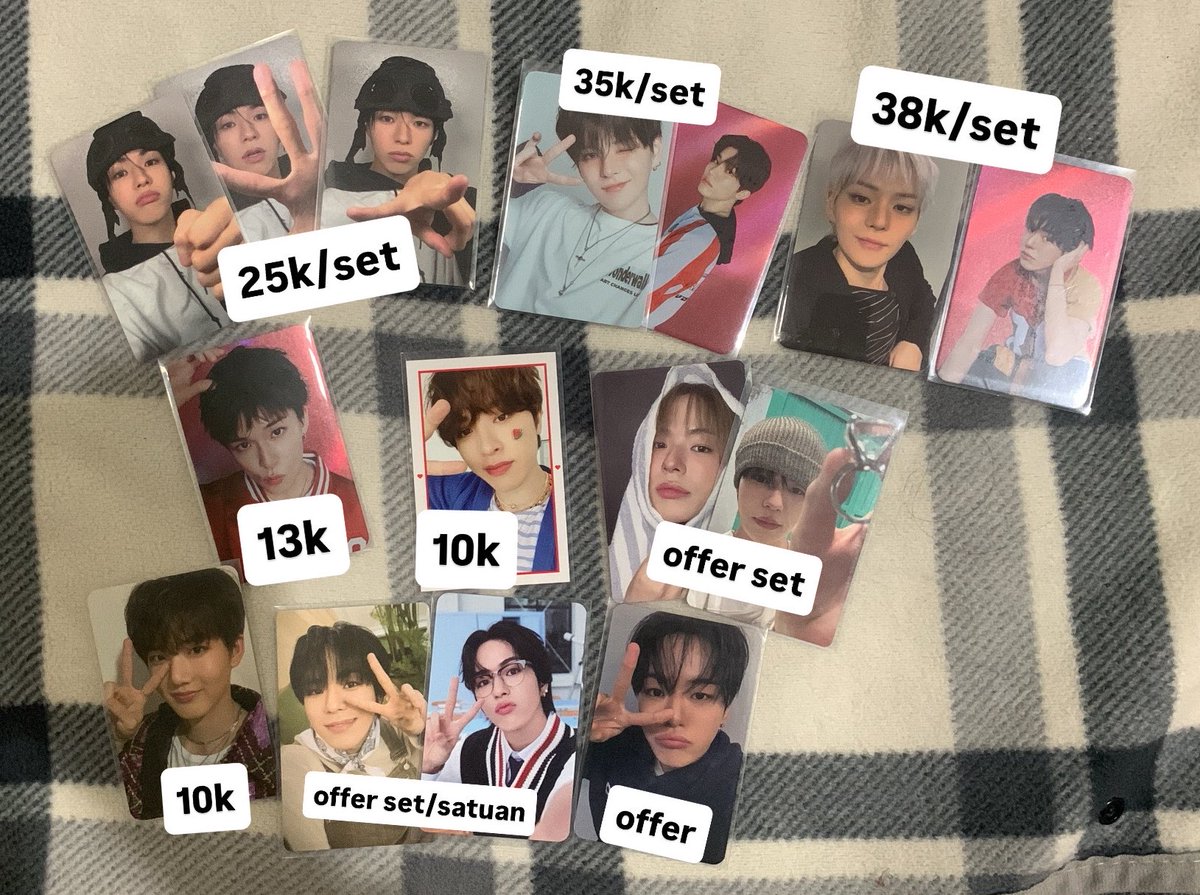 terjumil's tweet photo. help rt ^_^
wts want to sell photocard jaehyuk yoshi junghwan treasure love pulse ongredients fiesta wonderwall 

split pay &amp; co packing shopee for shipping🙌🏻
📍bandung

#treasure #photocard https://t.co/OsAh4CkpEN
