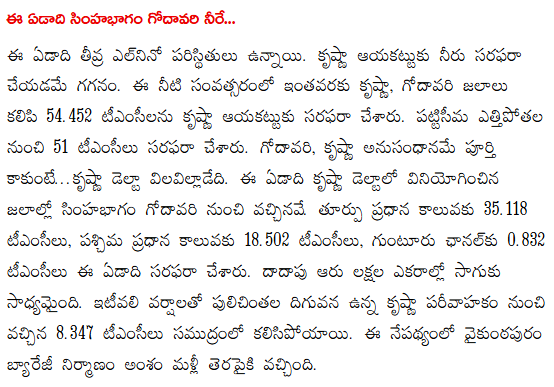 andhrudu12's tweet photo. 500 టీఎంసీలకు చేరువలో పట్టిసీమ 
 ఈ ఏడాది ఇప్పటికే 51 టీఎంసీల ఎత్తిపోత
 కృష్ణా-గోదావరి అనుసంధాన ఫలితం @ncbn 🙏
#Pattiseema🔥🔥 #Godavari  🙏🙏- #Krishna https://t.co/nb7v4d1Ejn