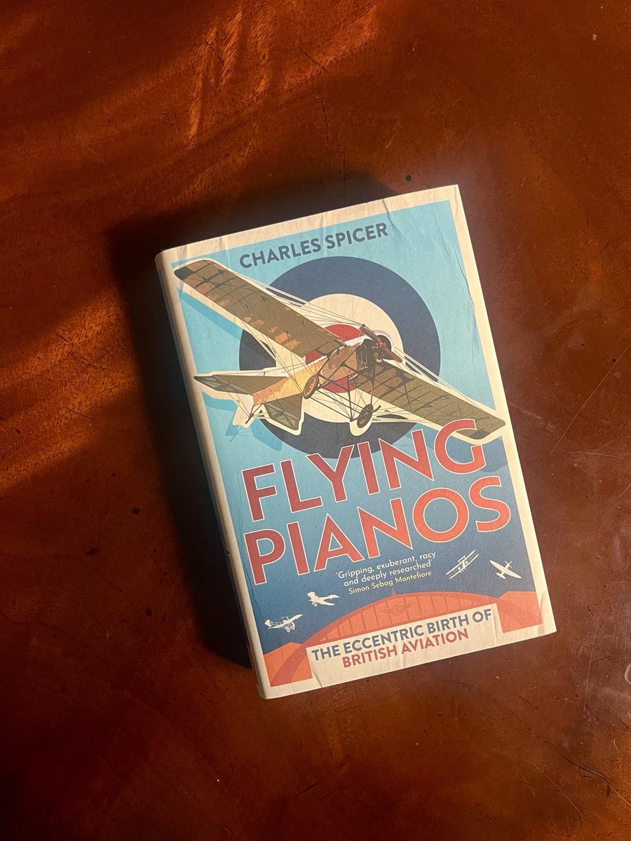 OneworldNews's tweet photo. .@CharlesSpicer’s latest book Flying Pianos is out today!

An absorbing and insightful exploration into the miraculous birth of British Aviation 

Available to buy now! https://t.co/X3cEXS2iwm
