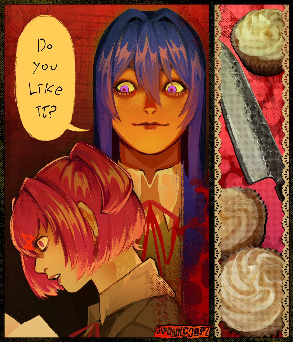 punkcorpz's tweet photo. They’re all my muses actually #ddlc https://t.co/u2J5TRXqtO