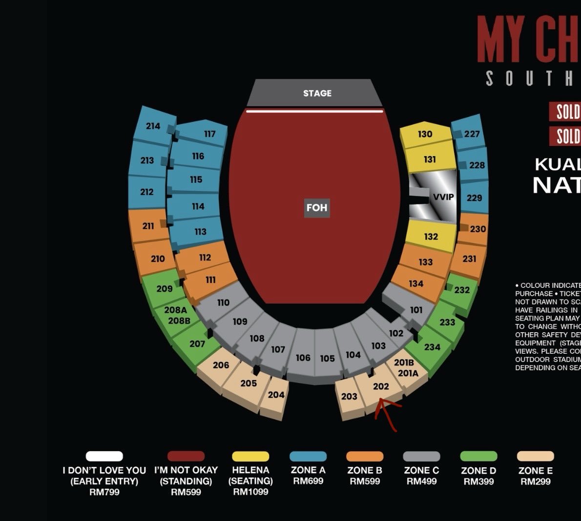 nurmuhammad71's tweet photo. WTS 
3 tickets for MCR in KL 

reason to sell: cant make it💔 

DM if ure interested!!

#MCRinKL #MyChemicalRomanceinKL #MyChemicalRomance #MCR https://t.co/2Oi0NoflMf