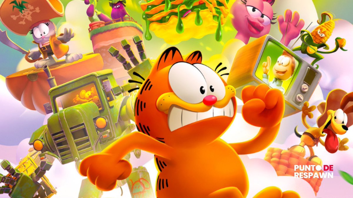 PuntoDeRespawn's tweet photo. 📰 ANÁLISIS
🎮 ¡Ya hemos jugado a #GarfieldEscapeFromMonday!
😼 ¿Hambre de lasaña? ¡Sabemos de alguien que sí!
❓ ¿Merece la pena?
👉https://t.co/AEAj1uiBXx
✍️@RulerNakano
@MeridiemGames | @OSomeStudio | @Microids_off https://t.co/ziG6EcI5Jv