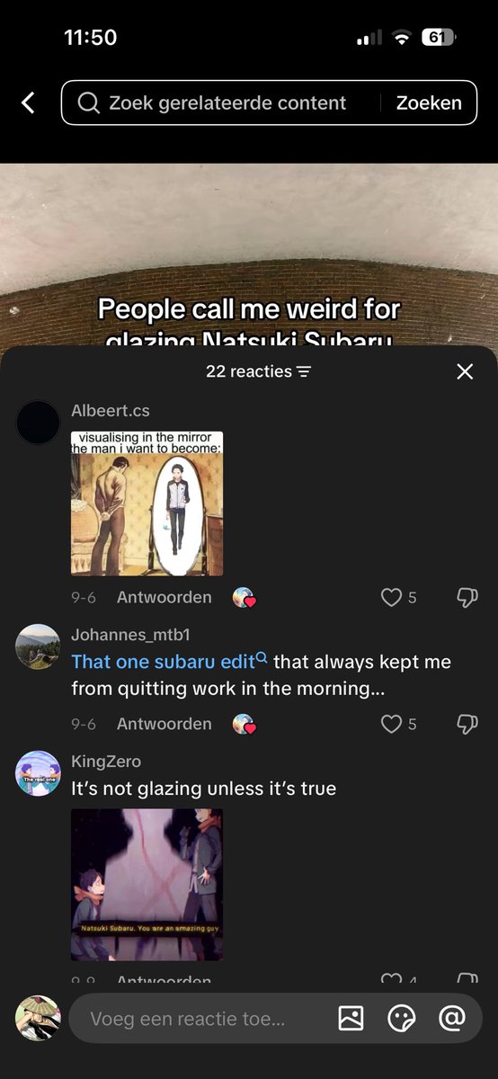 Thanos038's tweet photo. Big difference in Rudeus and Subaru fans https://t.co/htoeLfULil