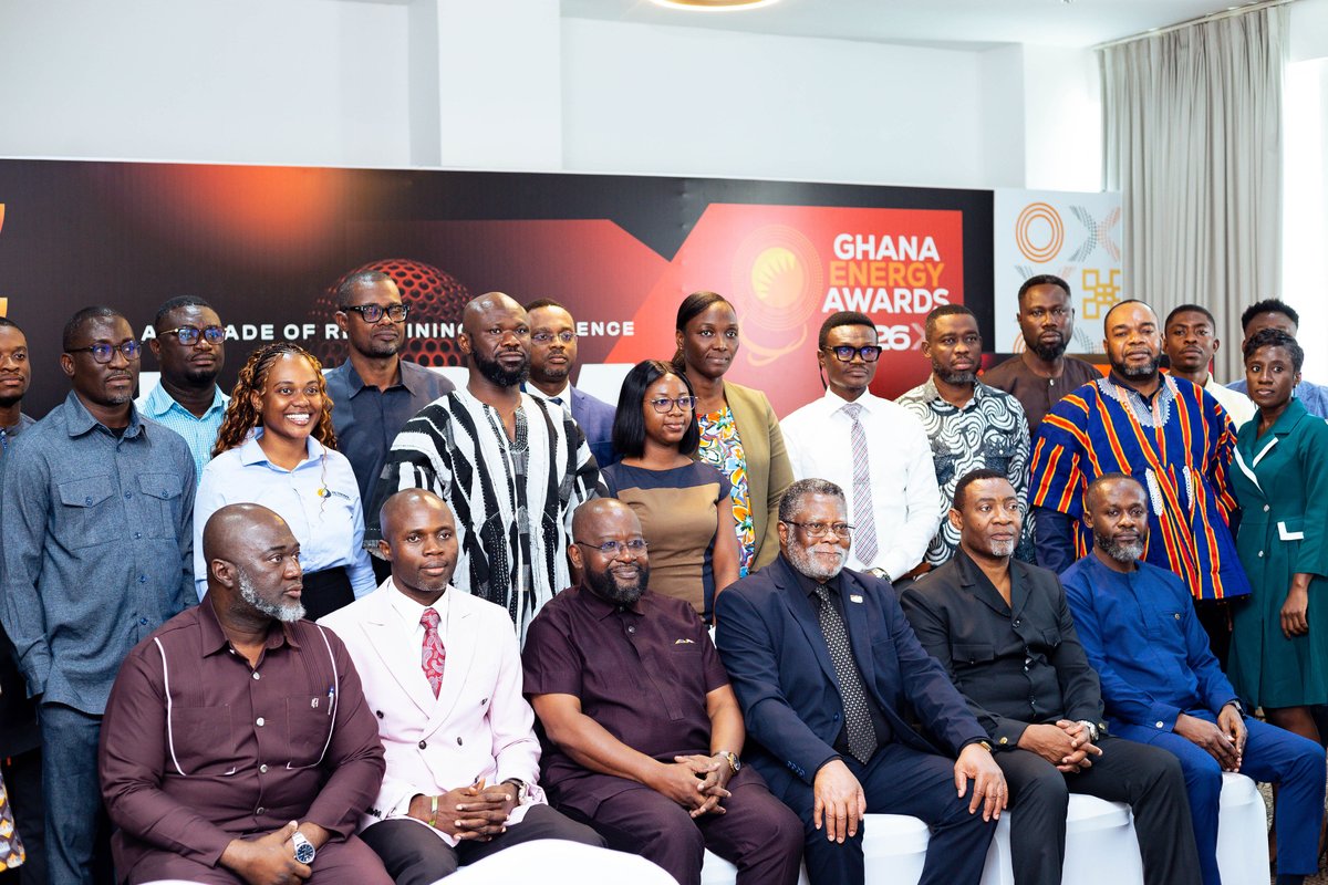_EnergyGhana's tweet photo. The prestigious Ghana Energy Awards officially launched its 10thAnniversary Edition yesterday, 30th September 2026, at the Airport View Hotel in Accra.

The nomination window is officially open until 30th October 2026. https://t.co/0TIRpt3NYD