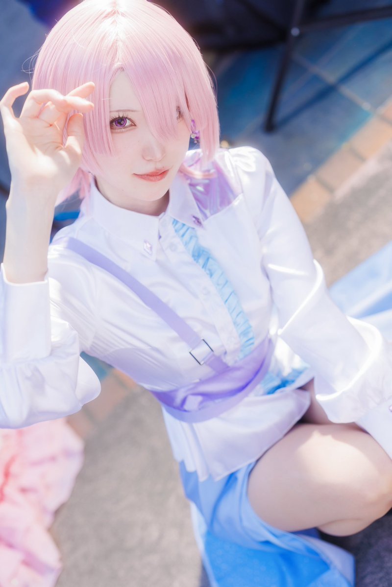 Rui_cos_0's tweet photo. cosplay…
　　　　　『Fluorite』

　　　　　　　　　学マス/有村麻央 https://t.co/B2FNXlXdMK