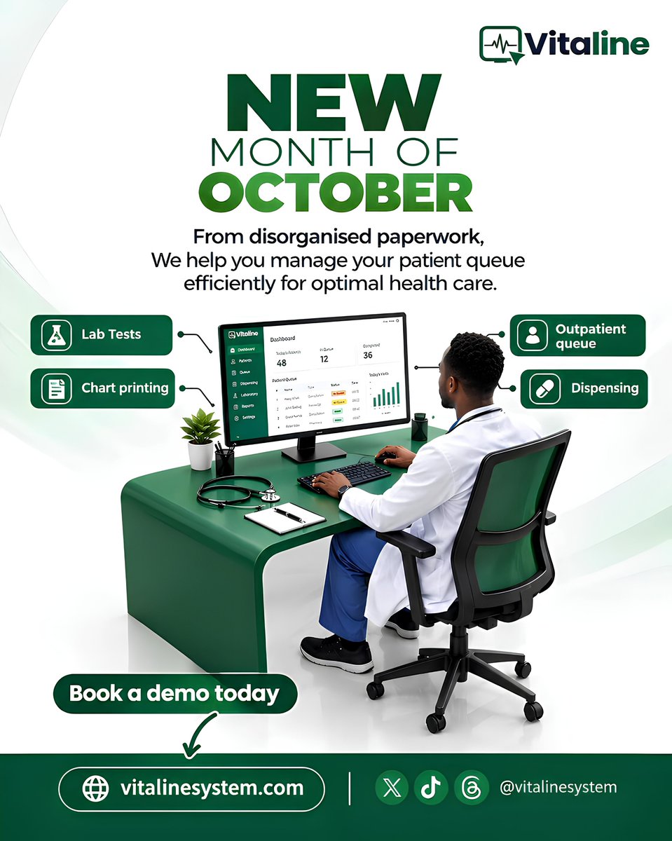 vitalinesystem's tweet photo. Move your health care facility to a digital workflow this new month.
Book a demo today at https://t.co/ST0tX7pDHy https://t.co/OdBDSmFEAN