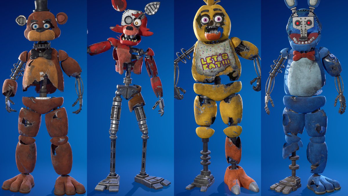 FNAF x Fortnite Bosses: Possession and Extra Lives