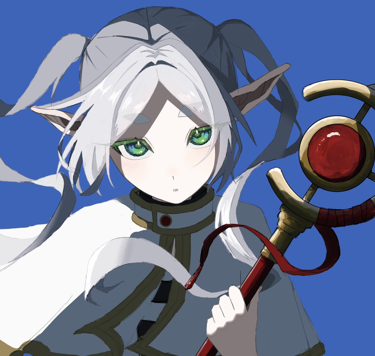 aozameru_'s tweet photo. フリーレン定期的に書いてるから見比べ
左から2月23日、右9月30日
ぼちぼち上手くなったのでは https://t.co/3yuuG99mRU