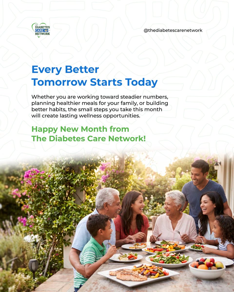 ProjectDAC_TDCN's tweet photo. 🇳🇬 Happy Independence Day, Nigeria! 💚

Happy New Month, TDCN Family! 🩵

90 days left in 2026. A fresh chance to reset, refocus and make healthier choices for better diabetes management.

You still have time. Let’s make it count. 💚

#HappyNewMonth #DiabetesCare #TDCN https://t.co/5o58p7TfQM