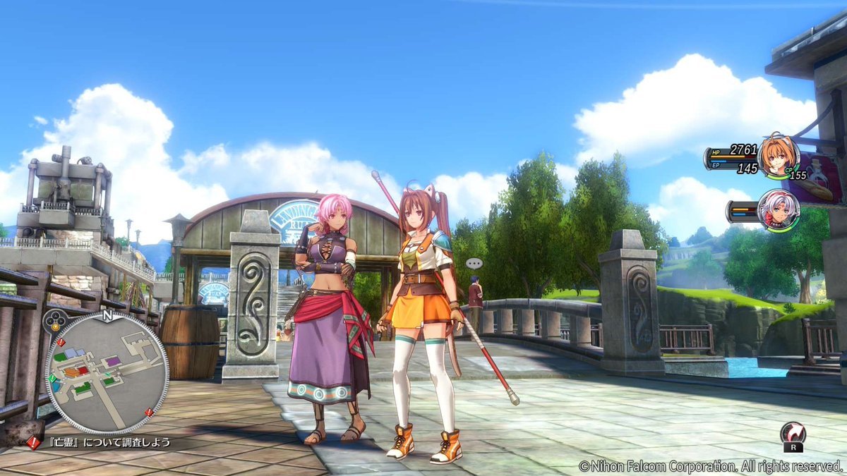 rumunyan's tweet photo. 空の軌跡2nd　なけなしのお金でコスチュームを買う https://t.co/tvK7LR7bpV