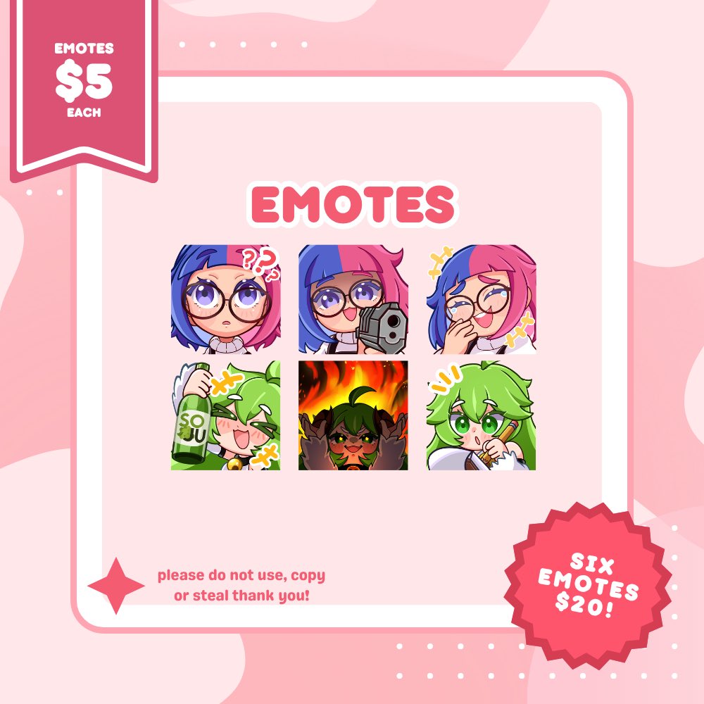 mryjunie's tweet photo. @FallenNessa hii my emotes are available in vgen! feel free to check it out! 💕🫶🏻

https://t.co/RsgrBAEaDZ https://t.co/PrP9hSvqhh