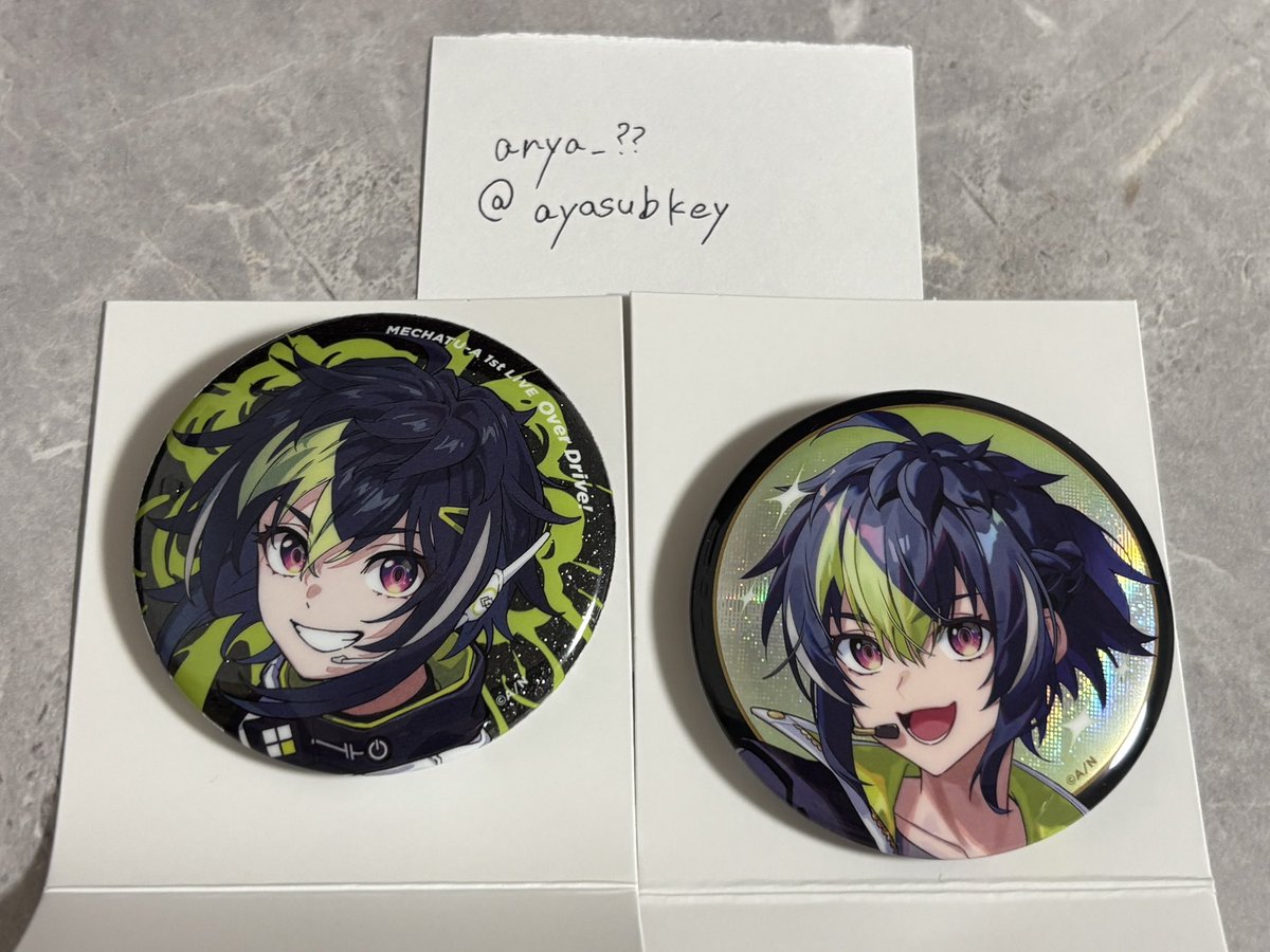 ayasubkey's tweet photo. @stukisame1023 はじめまして、こんばんは。
検索より失礼いたします。
画像1のものを所持しておりますが、画像2の方同種との2:2の郵送交換は可能でしょうか。
次の土日(3.4)の発送となります。
その後ですとライブ前の発送が困難なため、本日~10/3にお返事が可能であれば、ご検討よろしくお願いいたします。 https://t.co/JLMTGCmSv5