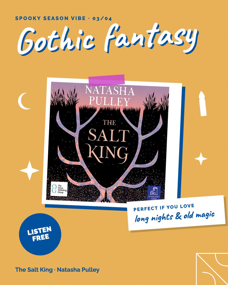 uLibraryDigital's tweet photo. Happy spooky season to all who celebrate (we very much do) 🎃

Swipe to find your vibe, then listen free with your library card on uLibrary 👻 https://t.co/KPXZ22IWeo
