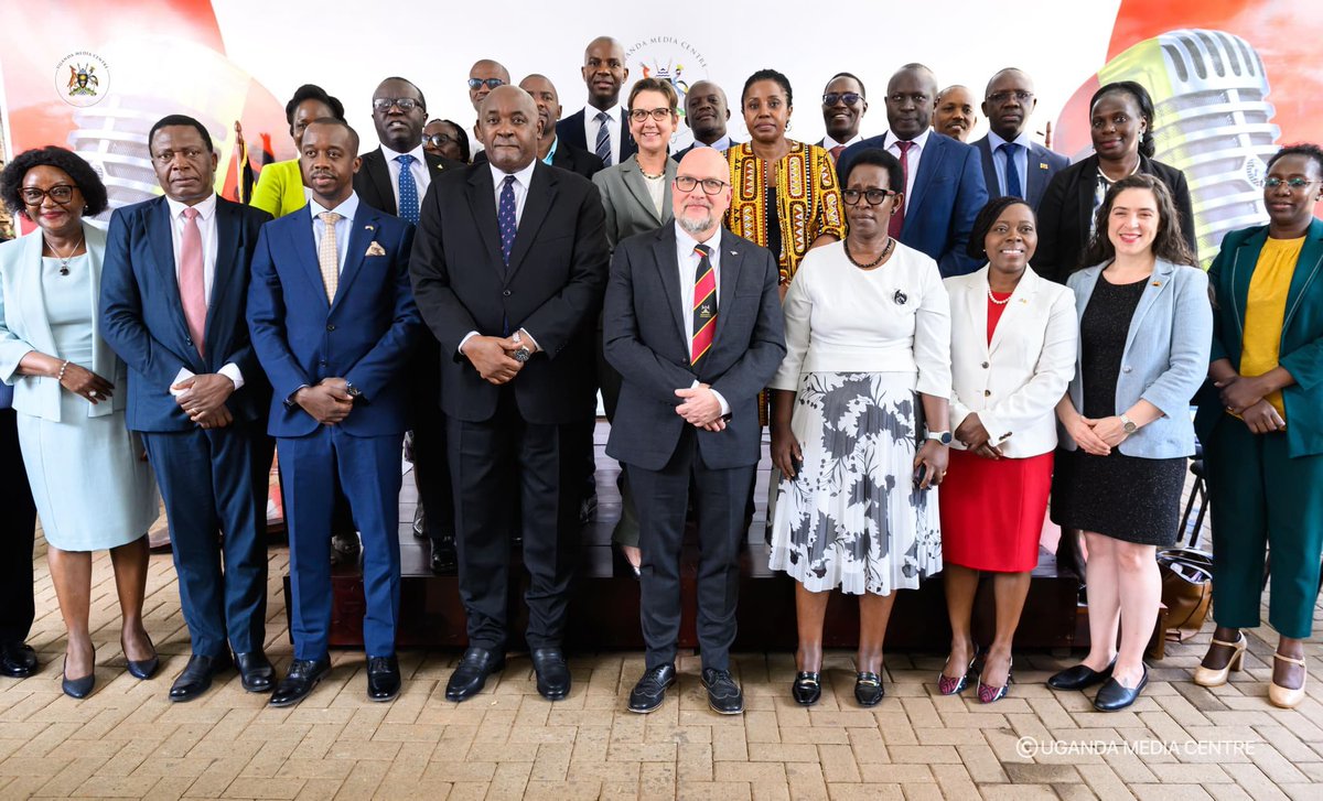 GovUganda's tweet photo. “While Uganda’s national HIV prevalence is 5.9%, the burden varies across regions, ranging from 1.3% in Karamoja to 8.0% in South Western Uganda. This evidence will help us better target services and resources to communities where the need is greatest.”- @CHRISBARYOMUNS1
#OpenGOvUg