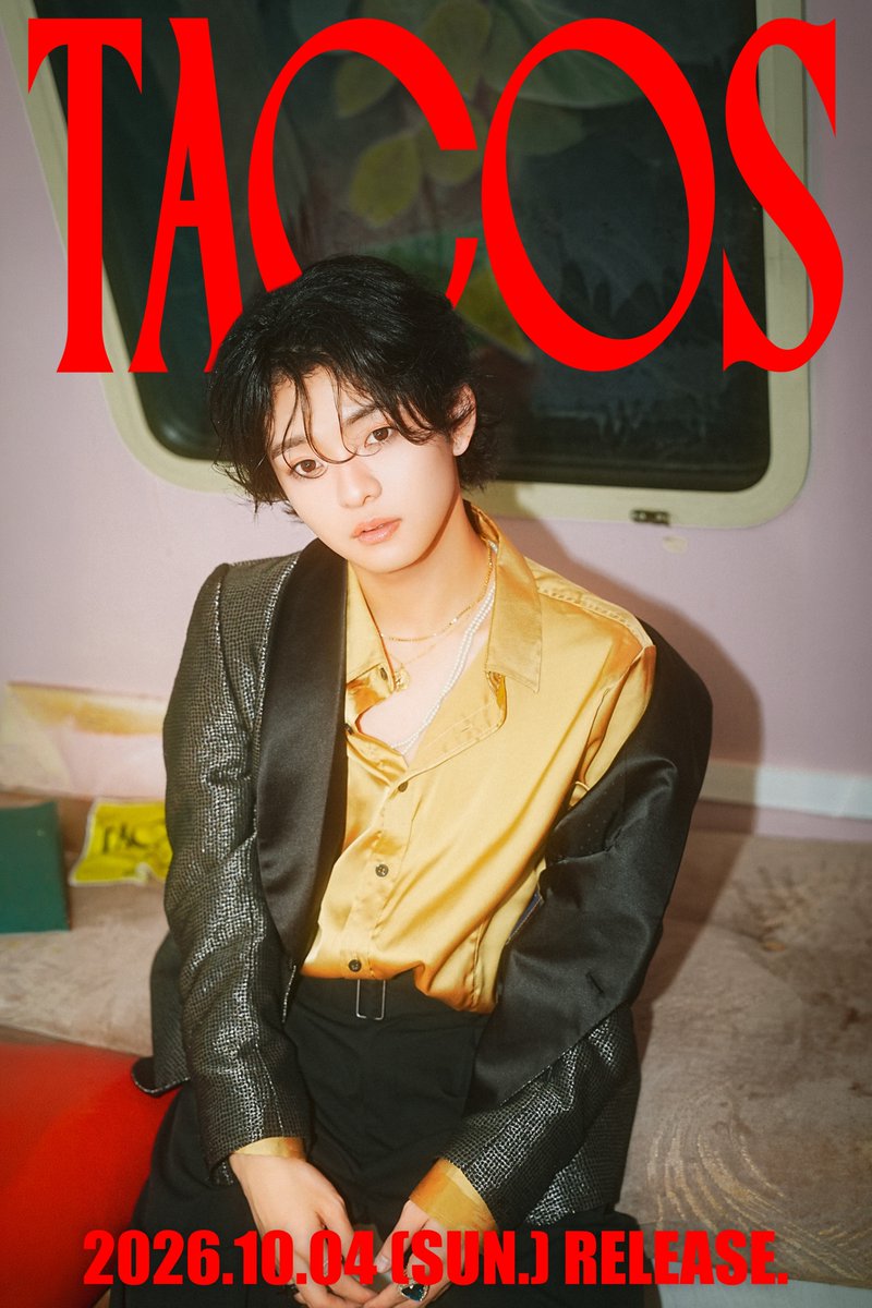 orbit5_ofcl's tweet photo. ORBIT DIGITAL SINGLE
𝐓𝐀𝐂𝐎𝐒

Concept Photo #YUGO

2026.10.04 6PM(JST) Release

#ORBIT #오르빗
#ORBIT_TACOS https://t.co/AmPjIS3EYb