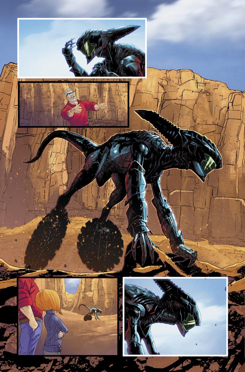 fangpyre72's tweet photo. an extra preview page, and the three Blind Bag Variant covers for Ben 10 issue 6 https://t.co/8xoFTMA7WK