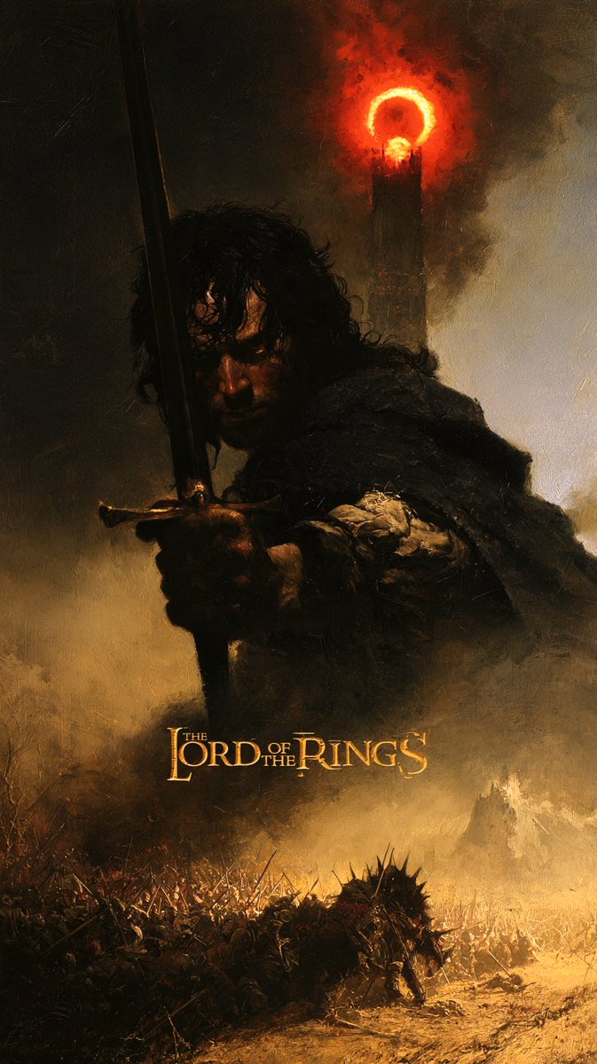 awesome_visuals's tweet photo. Lord of the Rings, 25th Anniversary. https://t.co/6lVu9xjPnO