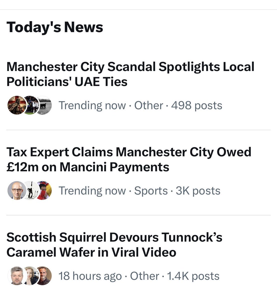 JamesMelville's tweet photo. It’s trending. 😂 🐿️ 🏴󠁧󠁢󠁳󠁣󠁴󠁿 https://t.co/mzmm2qrA4o