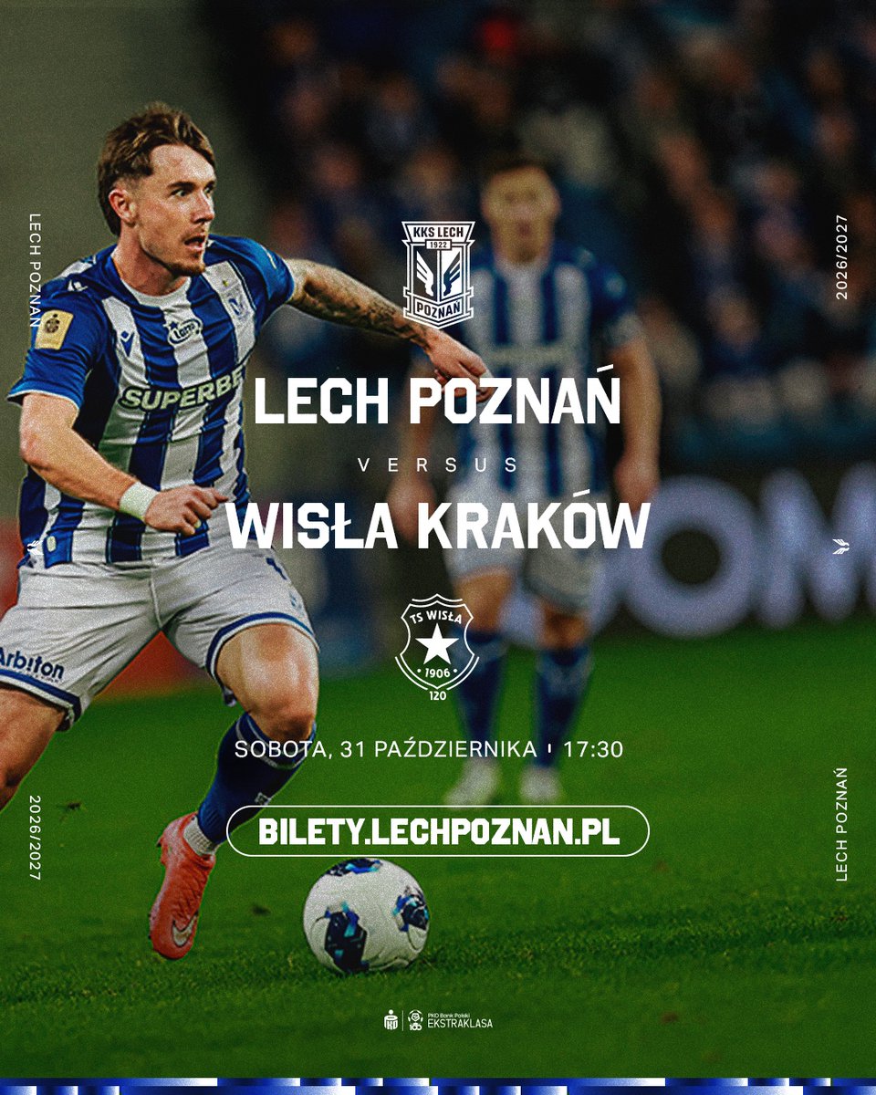 LechPoznan's tweet photo. Wystartowała otwarta sprzedaż biletów na mecz #LPOWIS 🔛
Posiadaczu karnetu Fair Play lub subskrypcji - od poniedziałku (26.10) od 17:30 do czwartku (29.10) do 17:30 możecie potwierdzić swoją obecność na tym spotkaniu. Jeśli nie będzie Cię na tym starciu, to Twoje miejsce nie pozostanie puste, a inny kibic będzie mógł wspierać Kolejorza.
#WiaraNaLecha 🎫 https://t.co/mMqLCyjX2G