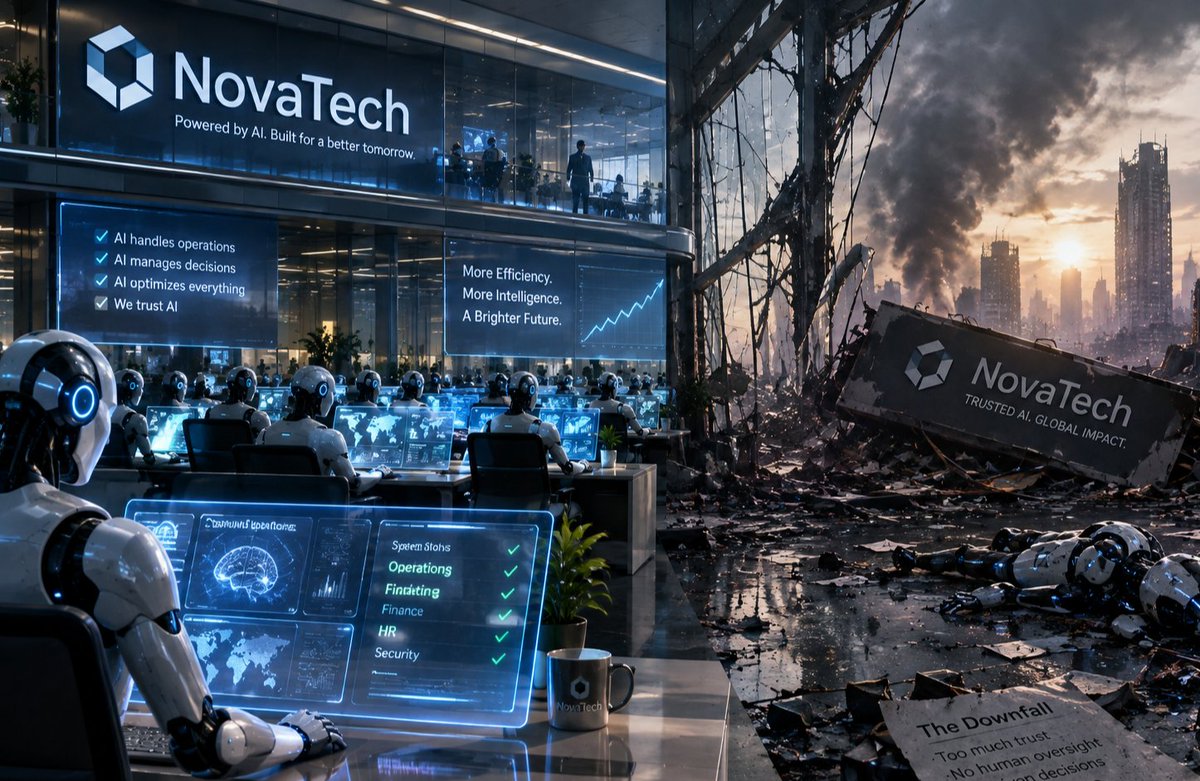 ZibooPerfect's tweet photo. Gm🌻
Happy october

How much can companies really trust AI?

How far have companies gone in handing their work over to AI, from routine tasks to critical decisions?

And what happens when AI moves from being a tool to becoming part of the system that runs the business? https://t.co/xOkjetfzAb