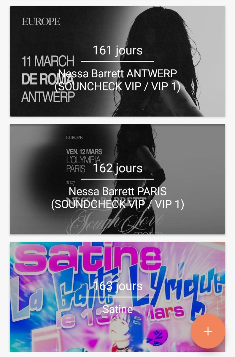 ndu_eg59's tweet photo. 3 concerts d'affiler omg jvais mourir jvais passer les meilleurs 3 jours de ma vie là https://t.co/PTgJfzKBJS