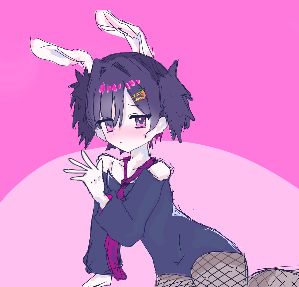 nuretataoru's tweet photo. かなーり前に描いた落書きバニー影野
#ラブコメスイッチ https://t.co/0wmWR5nUKL